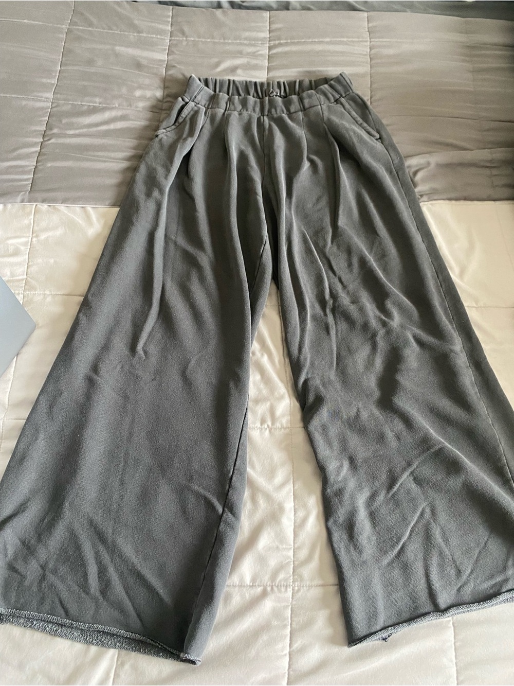 aerie Charcoal Gray Trouser  Sweatpants